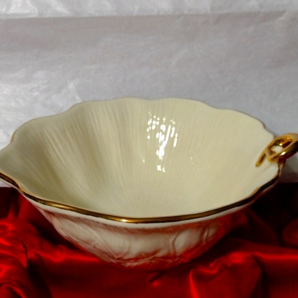 LENOX Eternal Leaf 🌿 Pattern Bowl, Made in the Glorious USA - Picture 4 of 8